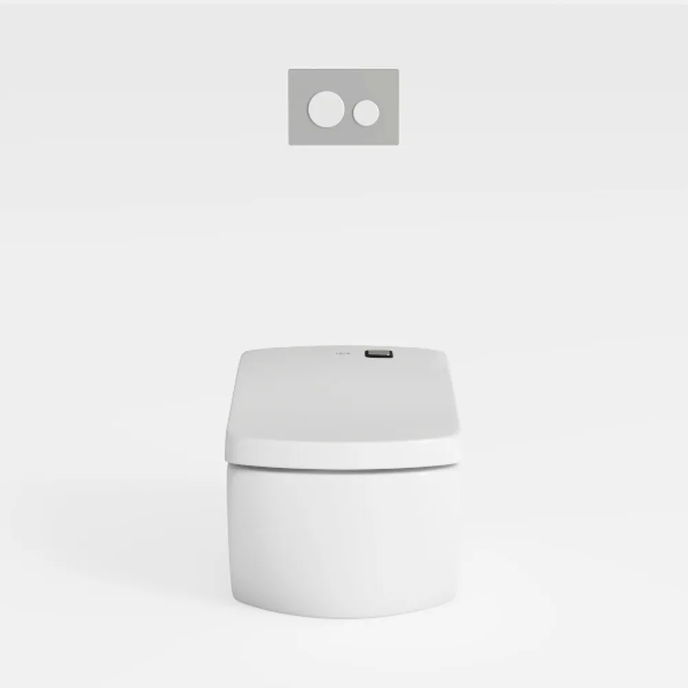 Senfot Wall Hung Toilet, Comfort Height One-Piece