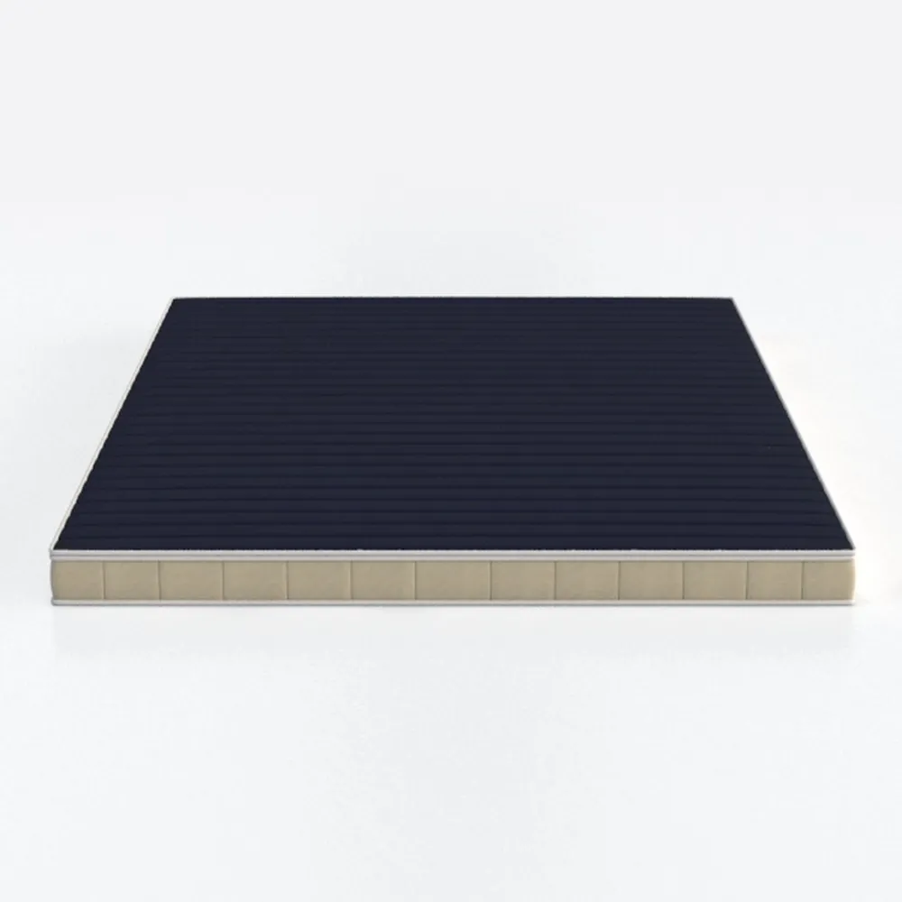 South Shore Libra Platform Bed, Twin, Pure Black