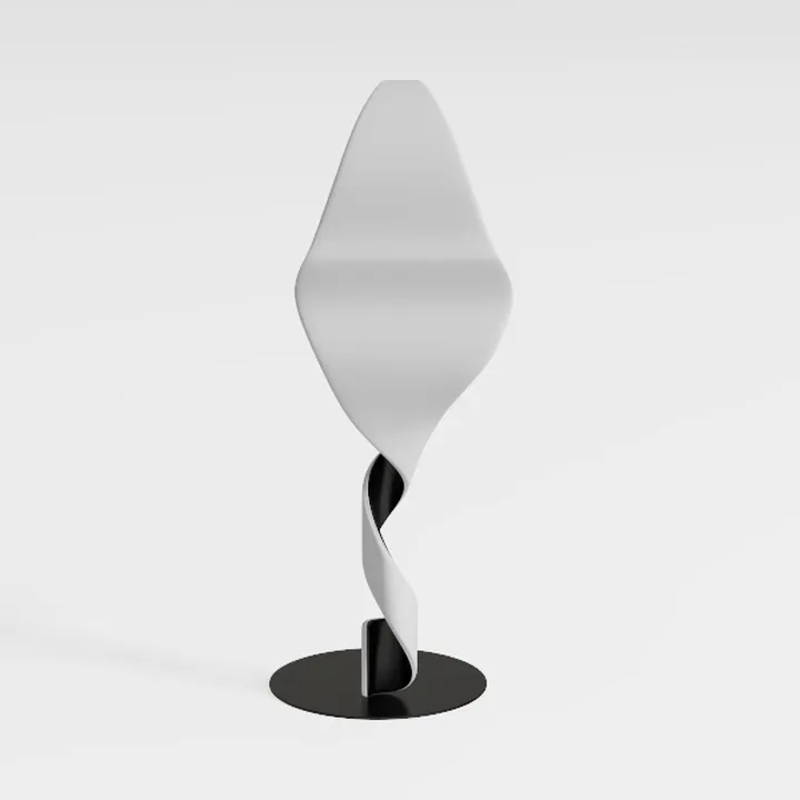 Randolph 15.75 in. Modern Triangle Accent End Tabl
