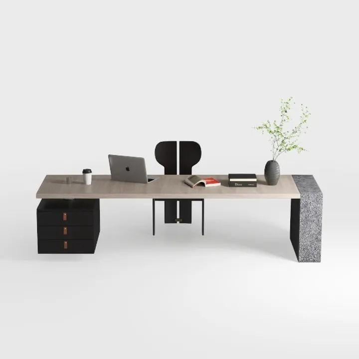 YTElantivo 71-Inch Modern Executive Office Desk, L