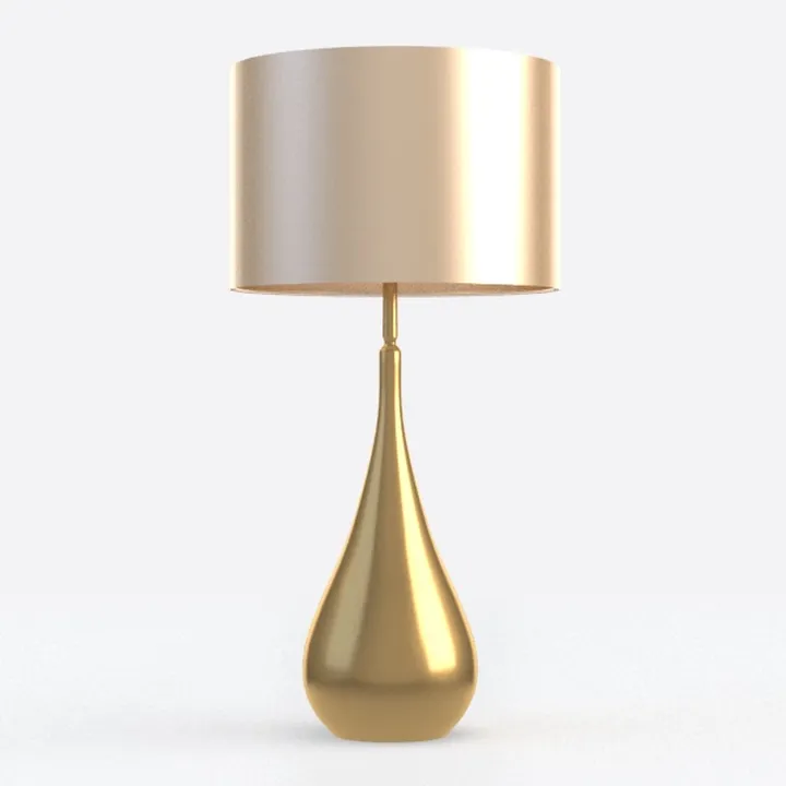SH Lighting 24"H Touch-on Table Lamp, Bottle Shape
