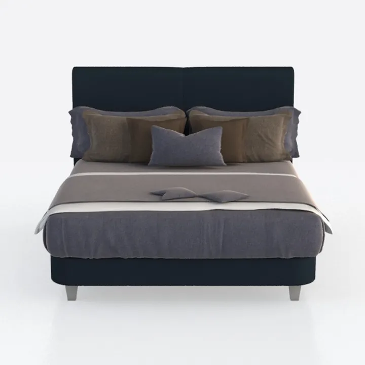 Atlin Designs Upholstered Queen Tufted Panel Bed i