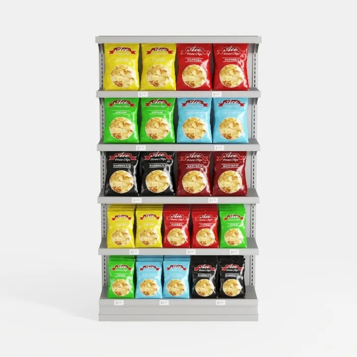 snack shelf-Grocery Store
