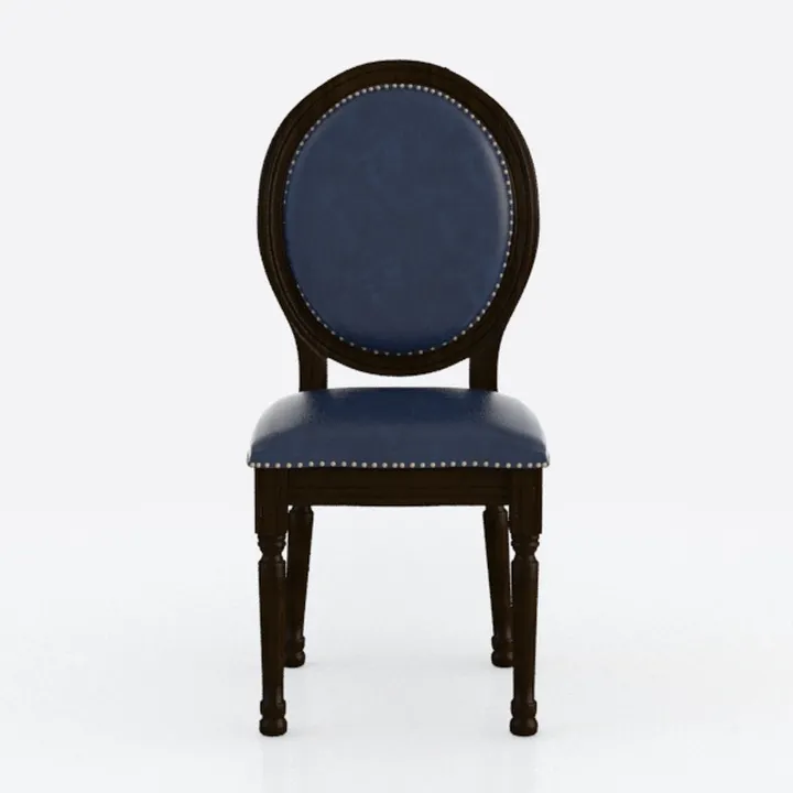 French Country Dining Chairs Set of 4, Cream