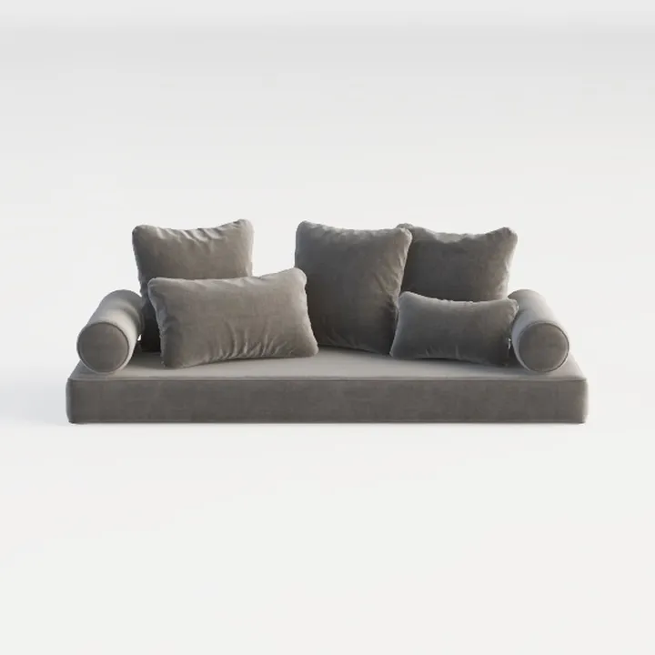 Jepeak Pack of 2 Decorative Chenille Throw Pillow