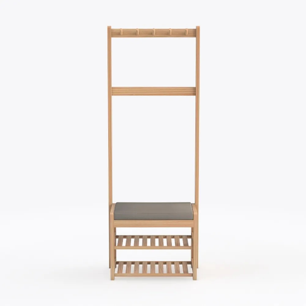 Giantex 4-Tier Bamboo Bookshelf, Multifunctional