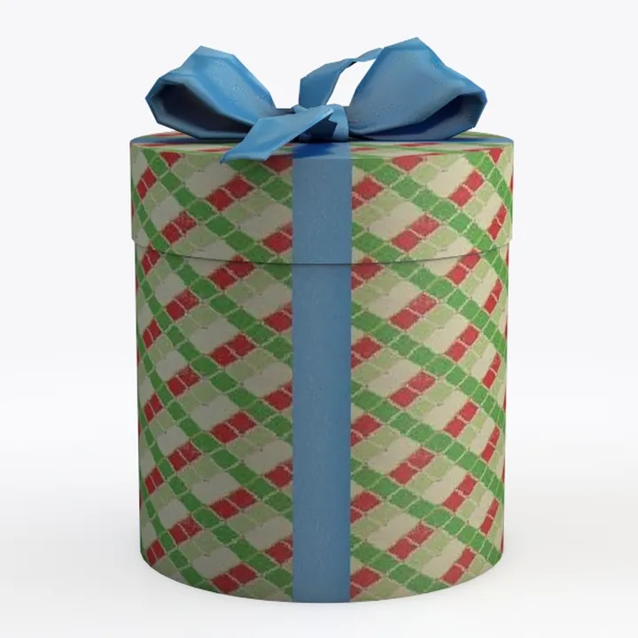 Gift wrapped box
