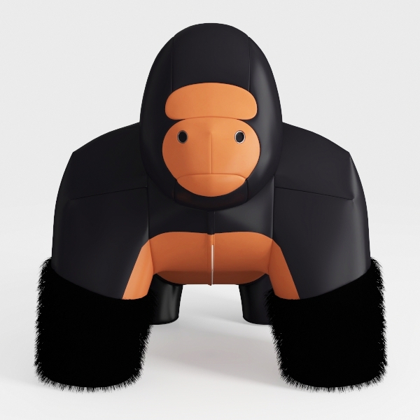 animal stool-African Safari