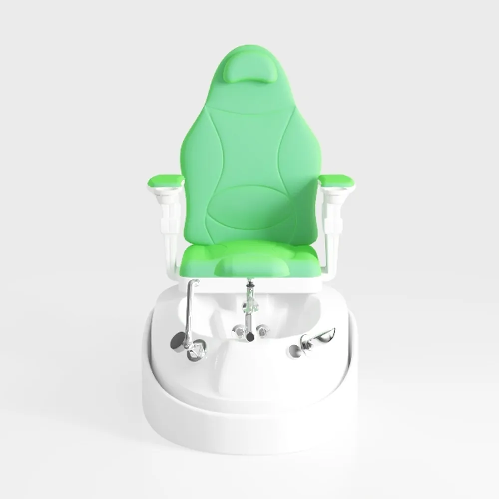 Ambesonne Green Office Chair Slipcover, 50s 60s