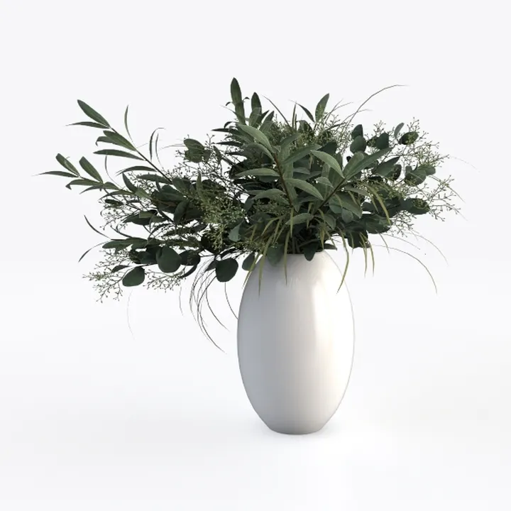 Mkono Fake Flowers in Vase 9 inches Artificial