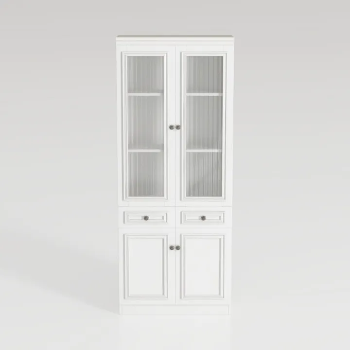 Palace Imports Solid Wood Bookcase - 6-Tier Floor