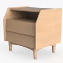 Butler Specialty Company Halmstad Wood Panel 2 Left 45 Degree View