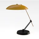 NISSAFORS Bankers Lamp with Pull Switch, Green Right 45 Degree View