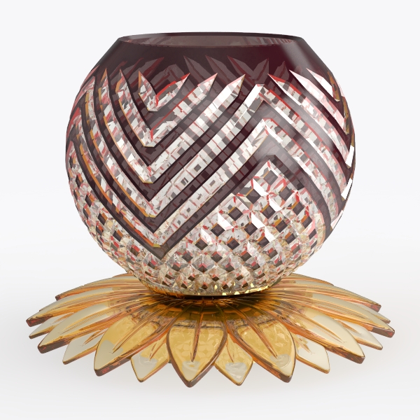 Rattan Table Lamp, Stepless Dimmable Small