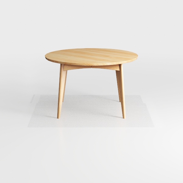 Jeffrey Brown Wood Dining Table