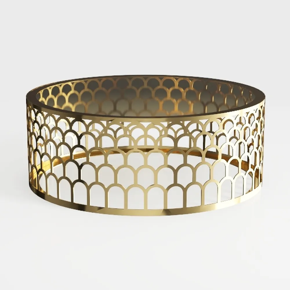 Solar Yard Boho Solar Nesting Tables with Built