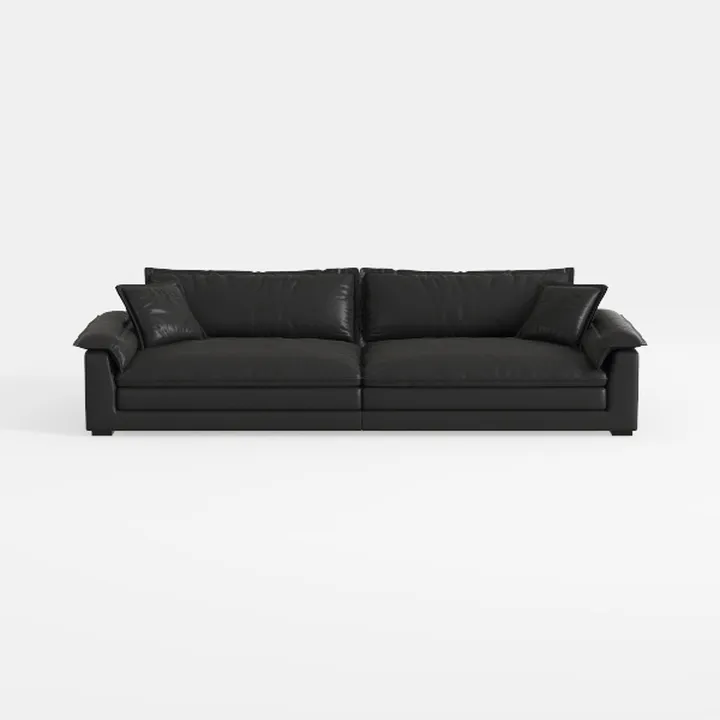 Valencia Nathan Napa Leather Sofa - Three Seats -