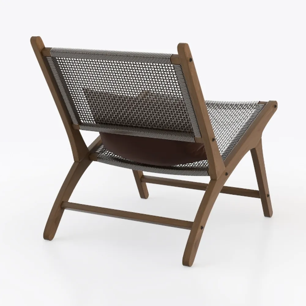 Safavieh Home Luna Natural and White Leather Woven