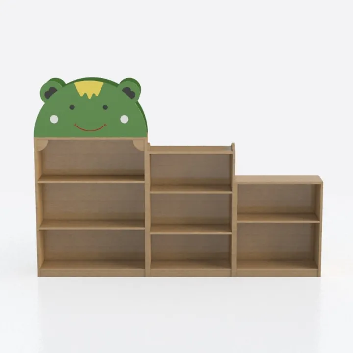 Kids Bookshelf and Toy Storage Shelf, Wooden
