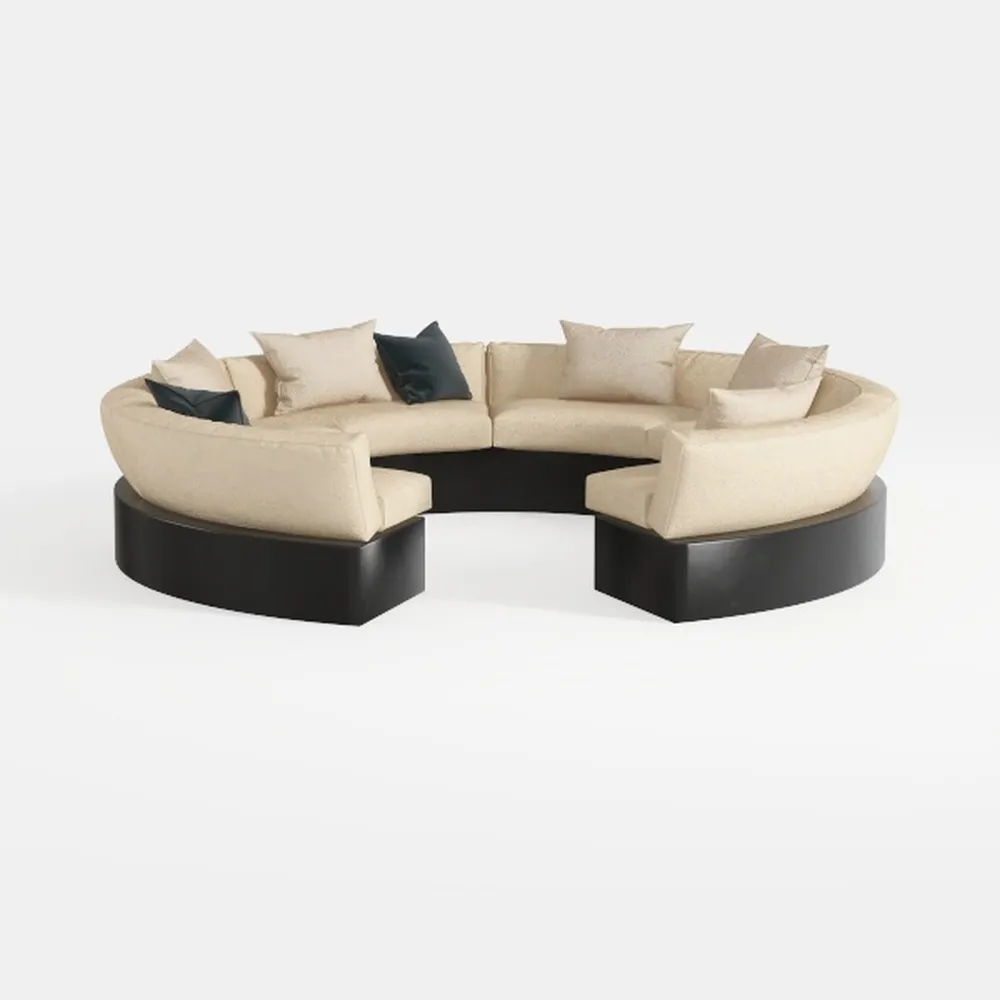 Rattan Daybed Sunbed Outdoor with Retractable