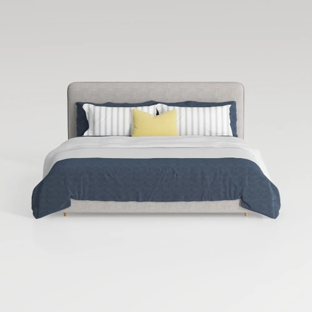 Hawthorne Collections King Platform Bed in Light B