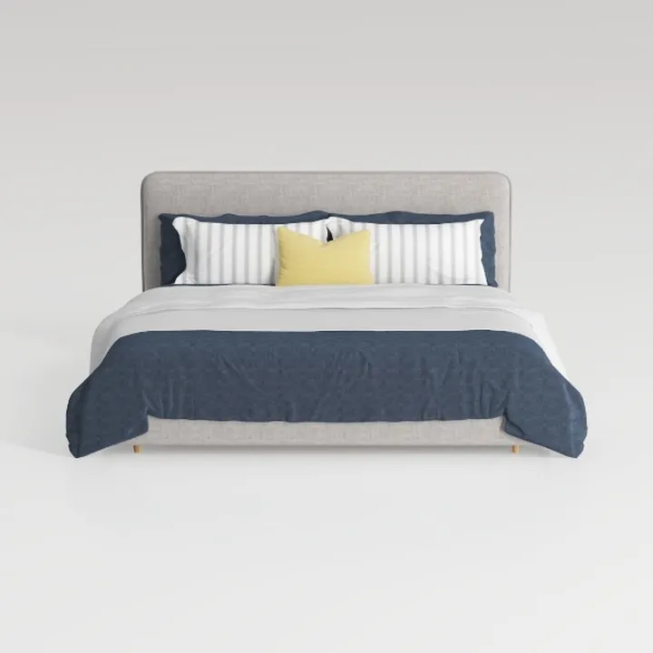 Hawthorne Collections King Platform Bed in Light B