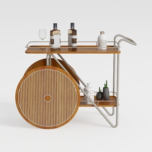 trolley-Mid-Century Modern