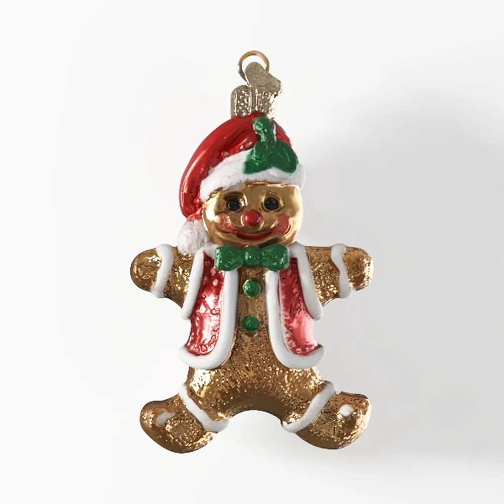 Collection Glass Blown Ornaments_ai generated