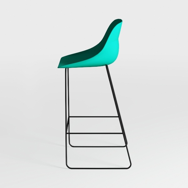 LEVELEVE Patio Bar Set 2pcs Swivel Bar Stools