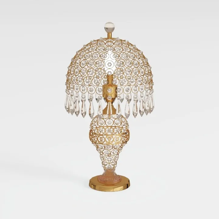 Tiffany Dragonfly Table Lamp, 18'' Tall Vintage