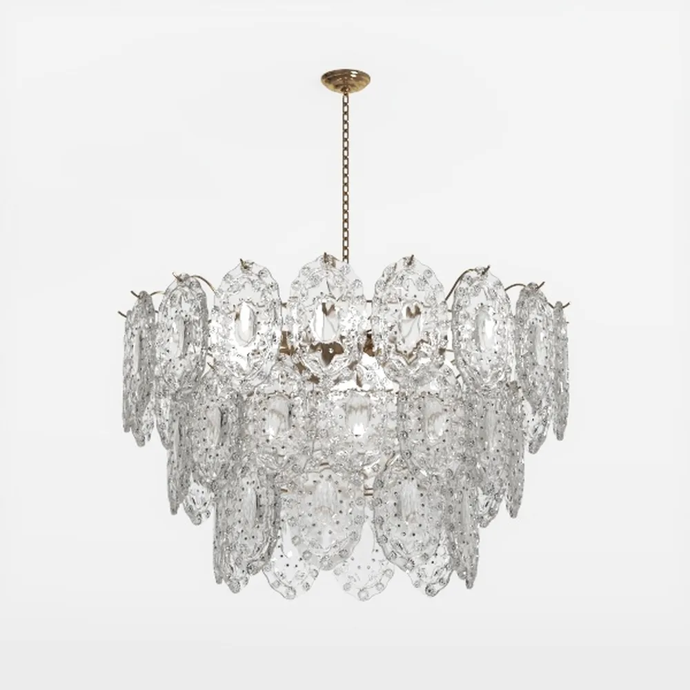 Vintage Crystal Chandeliers for Dining Room Light