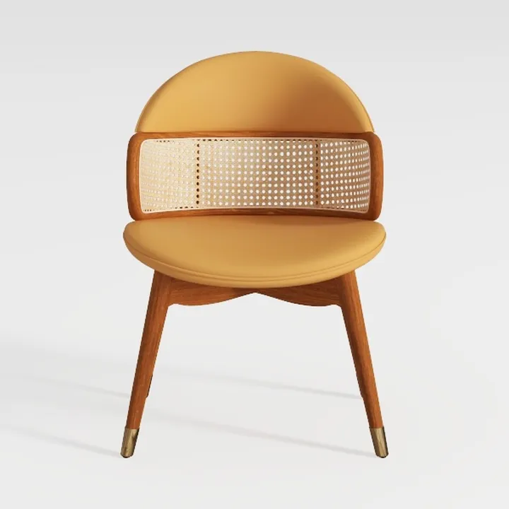 Home Rattan Chairs- Natural Rattan Dining Chair