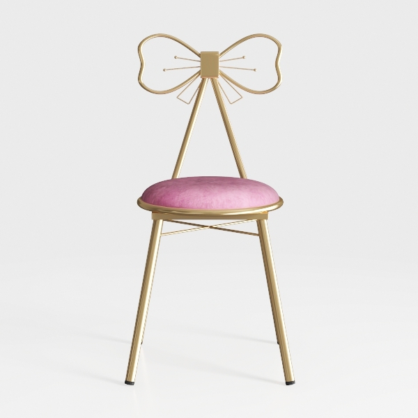 Vanity Stool Chair for Makeup,Modern Velvet