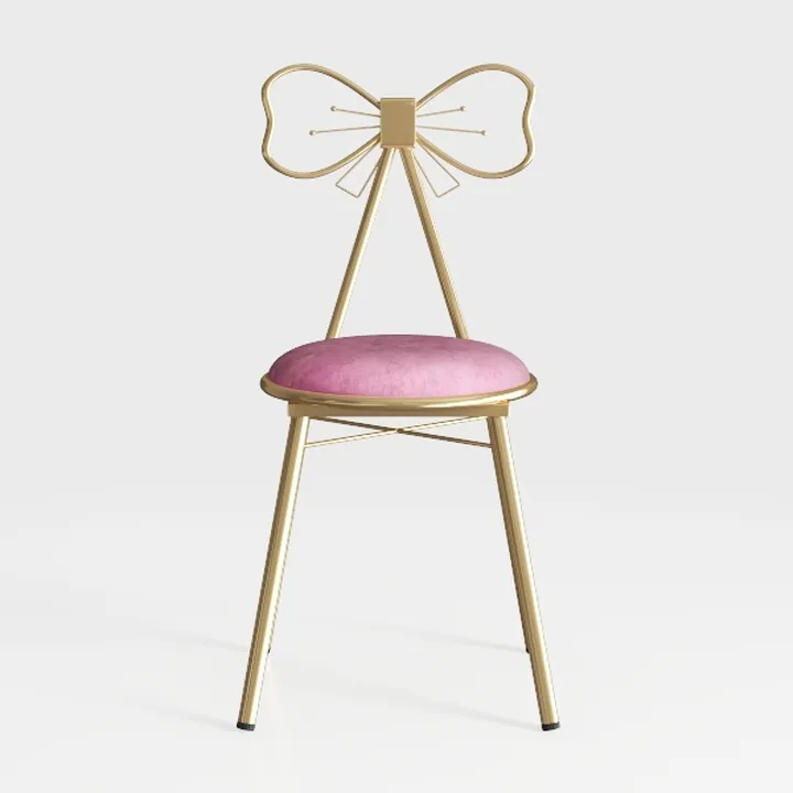 Vanity Stool Chair for Makeup,Modern Velvet