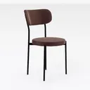 26 inches Counter Height Bar Stools with Back Right 45 Degree View