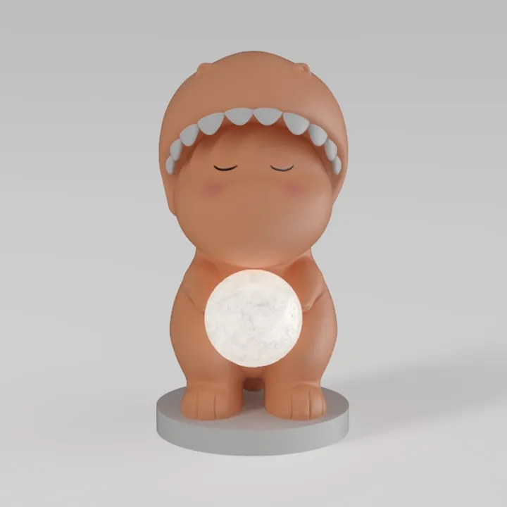 floor lamp-Peach Pink