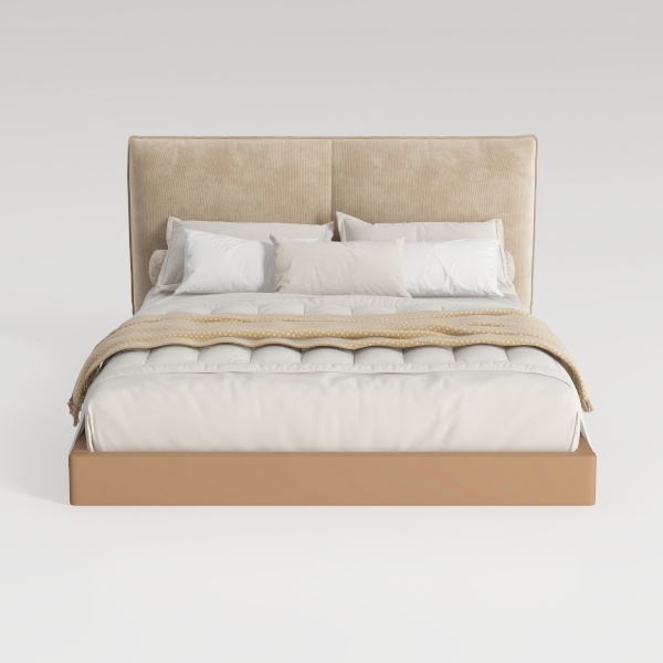 HOMES: Inside + Out Lysandra Modern Bed Frame Quee