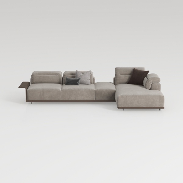 Legend Vansen Velvet Sofa sectional for Living Roo