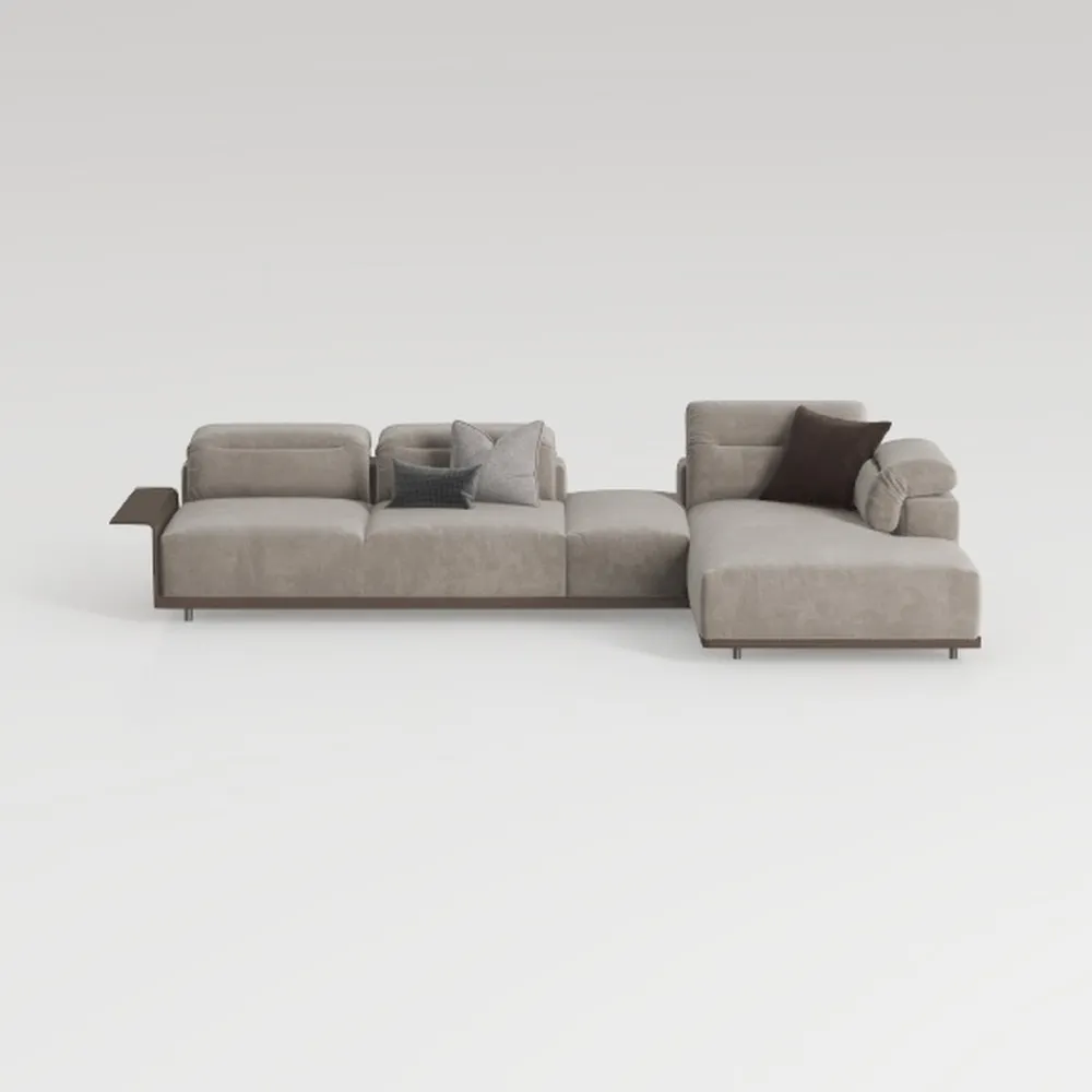 Legend Vansen Velvet Sofa sectional for Living Roo