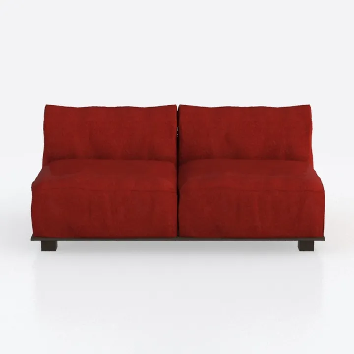 Foldable Three Person Fabric Sofa Bed, high Reboun