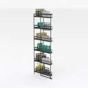 kitchen storage_2 Right 45 Degree View