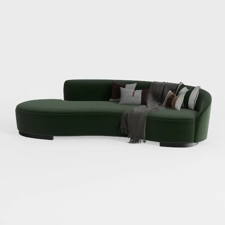 Sectional Couches - Stylish Curved Sectional Sofa