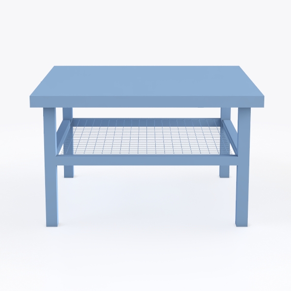 SERWALL Patio Coffee Table, HDPE Rectangle Outdoor