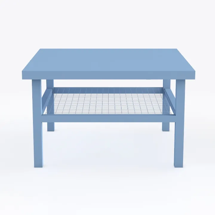SERWALL Patio Coffee Table, HDPE Rectangle Outdoor