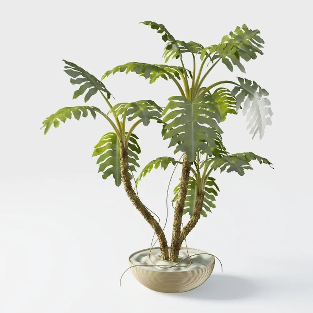 vidaXL Artificial Banana Tree, Realistic Fake