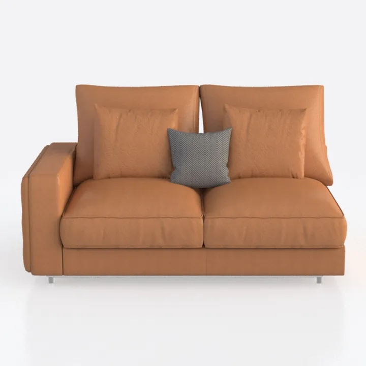 68Inches 2-Seater PU Faux Leather Sofa Comfy Sofas