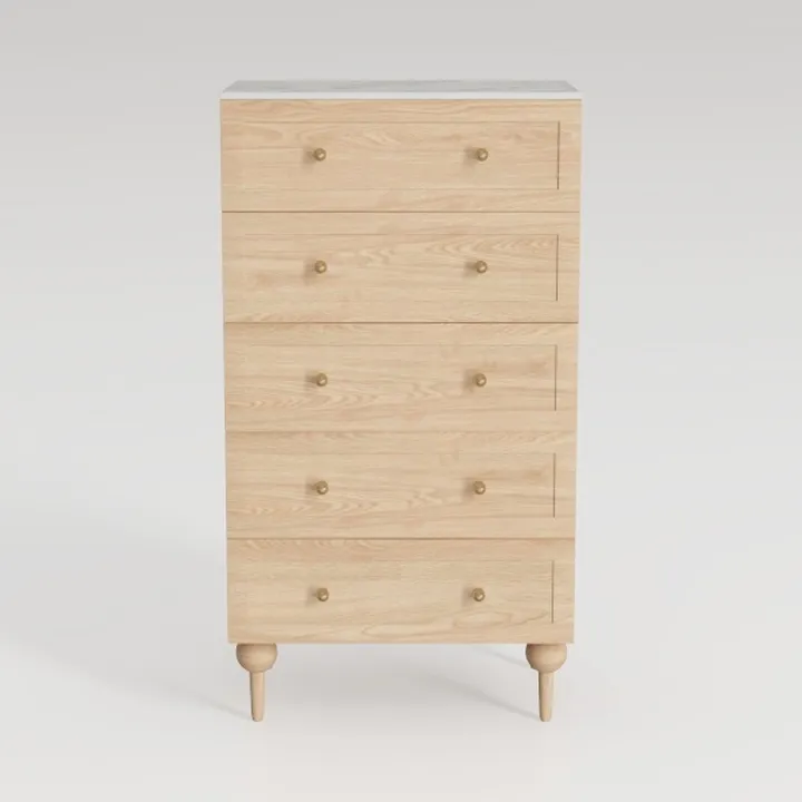 T4TREAM 5 Drawer Dresser for Bedroom, 48" Tall 