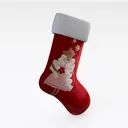 Christmas stockings-Christmas Right 45 Degree View
