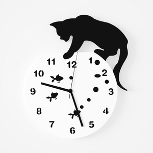 clock-Cat Person
