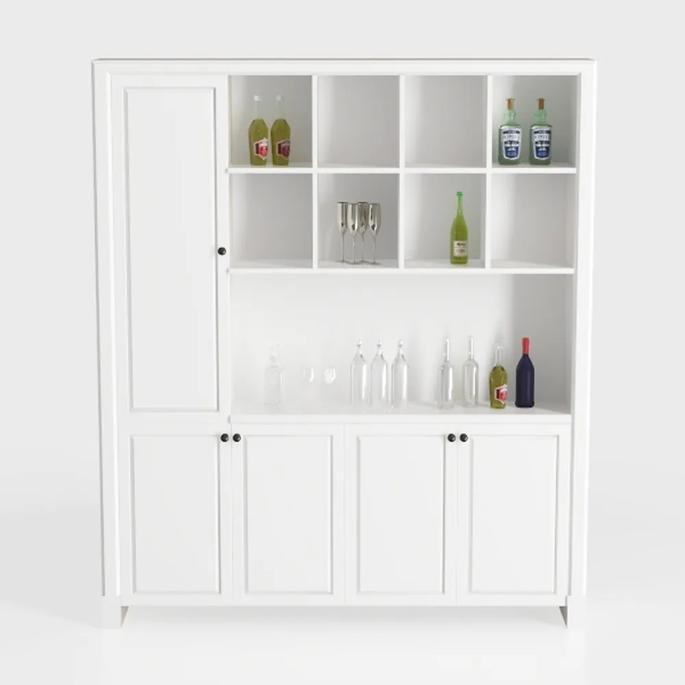 JOYSOURCE Kitchen Hutch Cabinet with Storage 25 W